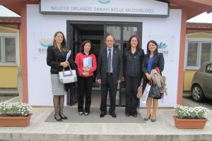 Bursa i&ccedil;in planlanan ziyaretlerini tamamladılar