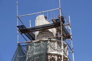 Tarihi caminin minaresi neden yıkıldı?