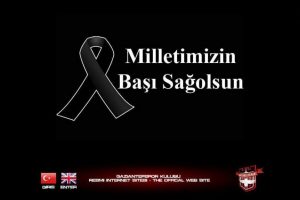 Gaziantepspor'dan Soma i&ccedil;in başsağlığı mesajı