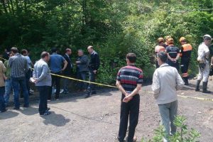 Zonguldak'ta g&ouml;&ccedil;&uuml;k, 1 iş&ccedil;i mahsur