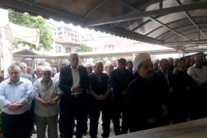 Maden faciasında &ouml;lenler i&ccedil;in cenaze namazı kılındı