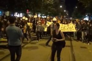 Soma y&uuml;r&uuml;y&uuml;ş&uuml; olaylı bitti