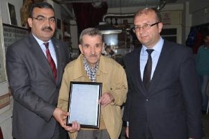 Bursa'nın en eski Bağkur'lusu o oldu