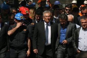 Deniz Baykal da Soma'ya gitti