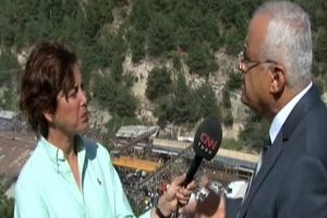 Canlı yayın gafı: Maden sahibi kazanın kurbanı oldu