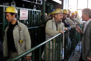 Soma i&ccedil;in iş bırakan madencinin yevmiye tepkisi
