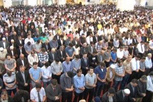 Maden iş&ccedil;ilerine gıyabi cenaze namazı