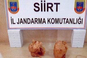 Siirt'te el yapımı patlayıcı bulundu