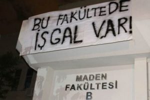 İT&Uuml;'de &ouml;ğrenci işgali devam edecek