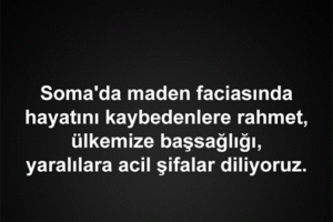 Cem Yılmaz Soma i&ccedil;in taziye mesajı paylaştı