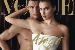 Ronaldo ve Irina Shayk Vogue dergisine kapak oldu...