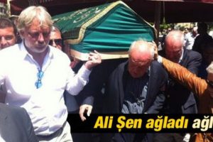 Ali Şen torununu g&ouml;zyaşlarıyla uğurladı...