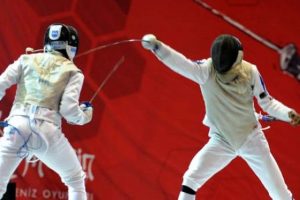 Eskrimde gen&ccedil;lik olimpiyatlarına vize