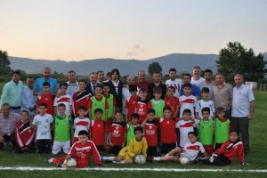 G&uuml;rsu Belediye Spor Kul&uuml;b&uuml; U-11 takımı ile buluştu