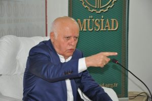 Sanayici Yıldız M&Uuml;SİAD &uuml;yeleriyle tecr&uuml;belerini paylaştı