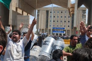 PYD Erbil'de protesto edildi