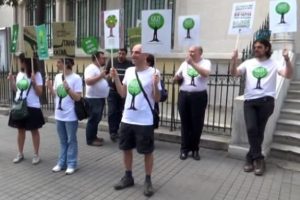 Gezi Parkı'nın yıl d&ouml;n&uuml;m&uuml;n&uuml;nde bir araya geldiler