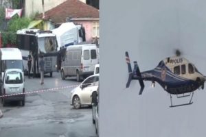 İstanbul'da hava destekli operasyon