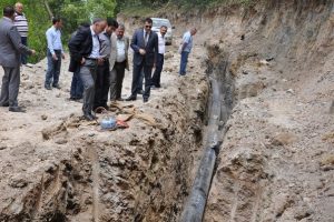 İneg&ouml;ll&uuml; &ccedil;ilek &uuml;reticilerinin su sıkıntısı bitiyor