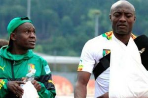 Pierre Webo r&ouml;veşata gol&uuml; sonrası sakatlandı