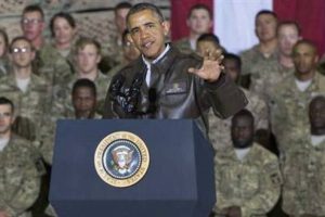 Obama'nın s&uuml;rpriz ziyaretinde skandal