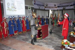 Minik mehteranlardan "uyuşturucuya hayır" konseri