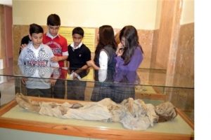 İşte T&uuml;rkiye'nin "sarışın rahibe" mumyası