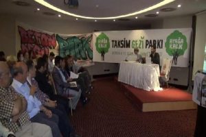 Gezi parkında yaz festivali