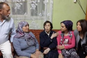 Rahşan Ecevit'ten madenci ailesine ziyaret