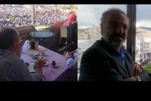 Başbakan'ın Ağrı mitingini Sırrı Sakık da izledi
