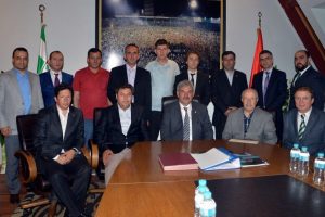 Orhangazi'den B&ouml;l&uuml;kbaşı'na hayırlı olsun ziyareti