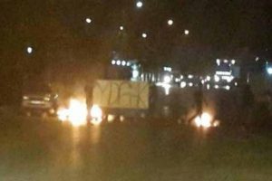 PKK İzmir'de yol kapattı