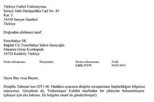 Trabzonspor o belgeleri yayımladı
