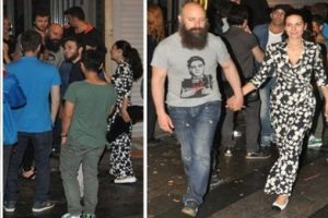 Muhteşem veda partisi
