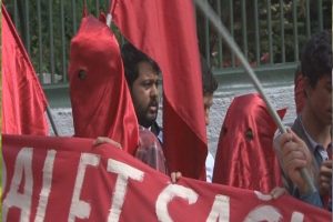 Eylem yapmak isteyen grup g&ouml;zaltına alındı