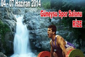 Yıldızlar halter şampiyonası Rize'de yapılacak