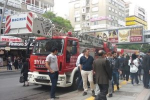 Başkent'te yangın paniği