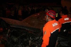 Tren otomobile &ccedil;arptı