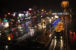 İstanbul'da sağanak yağış