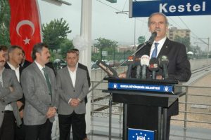 BursaRay Kestel Hattı a&ccedil;ıldı