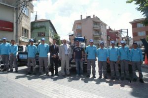 Haşere timi iş başında