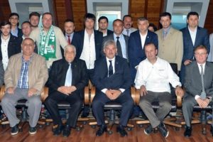 Bursaspor taraftarlar derneğinden ziyaret