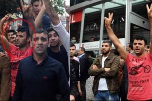 O kişi bakın kim &ccedil;ıktı