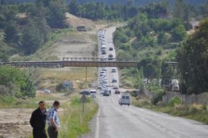 İş&ccedil;iler yolu kesince g&uuml;zerg&acirc;h değişti