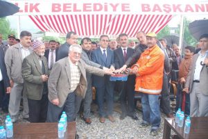 Akşemseddin Camii'nin temeli atıldı