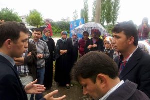 Bursa'da işten &ccedil;ıkarılan maden iş&ccedil;ilerinden eylem!