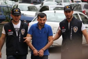 Su&ccedil; makinesi yakalandı