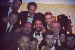 Arda ve Oğulcan Buse Terim'in d&uuml;ğ&uuml;nde şov yaptılar