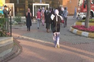 Bakırk&ouml;y Devlet Hastanesinde yangın paniği