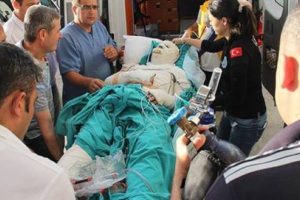 Atış poligonundaki patlamada bir kişi &ouml;ld&uuml;